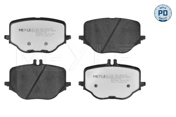 Гальмівні колодки дискові MEYLE 0252639014PD - zapix