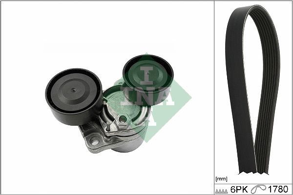 Комплект поліклинових ременів SCHAEFFLER INA 529051010 - zapix