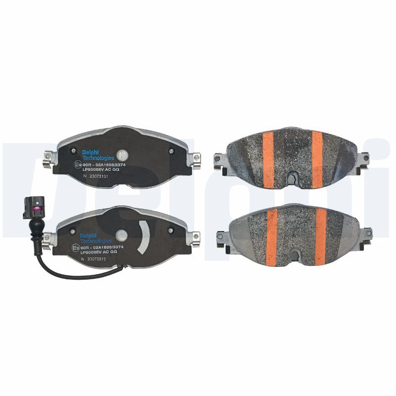 Тормозные колодки дисковые DELPHI LP5006EV