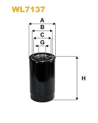 Оливний фільтр WIX FILTERS WL7137