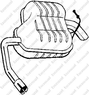 Глушник BOSAL 154965 - zapix