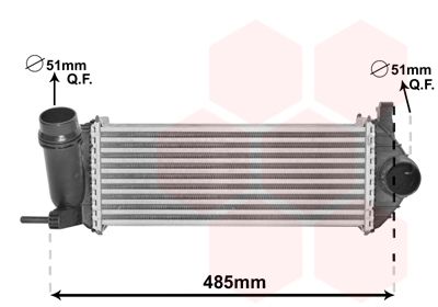 Інтеркулер VAN WEZEL 43004615 - zapix