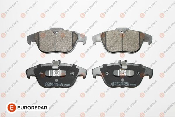 Гальмівні колодки дискові EUROREPAR 1623063380 - zapix
