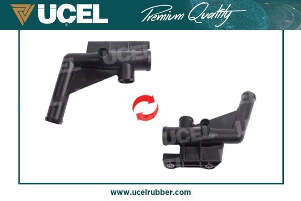 Патрубок системи охолодження UCEL 65537 - zapix