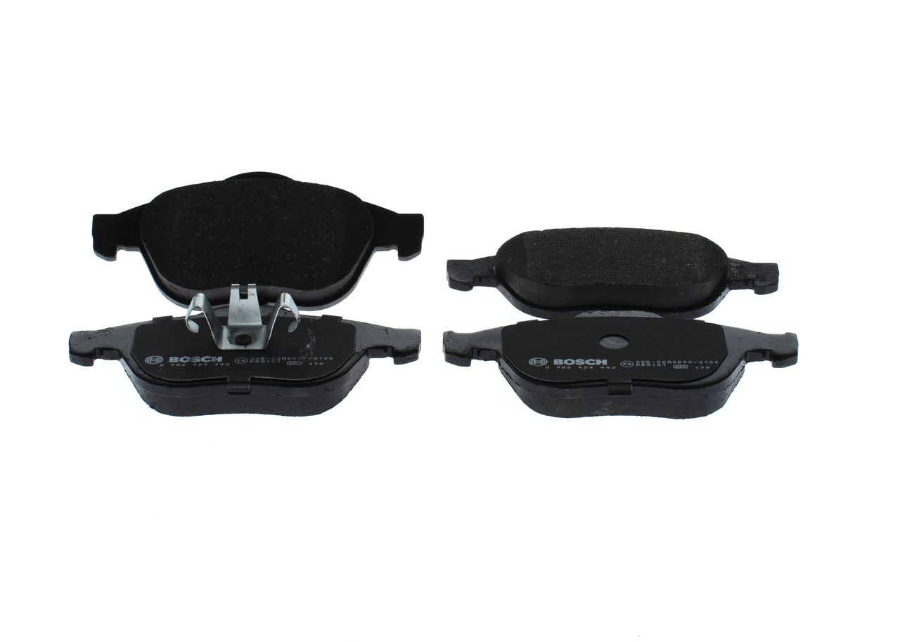Гальмівні колодки дискові BOSCH 0986424443 - zapix