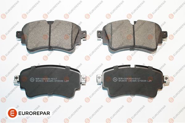 Гальмівні колодки дискові EUROREPAR 1675991080
