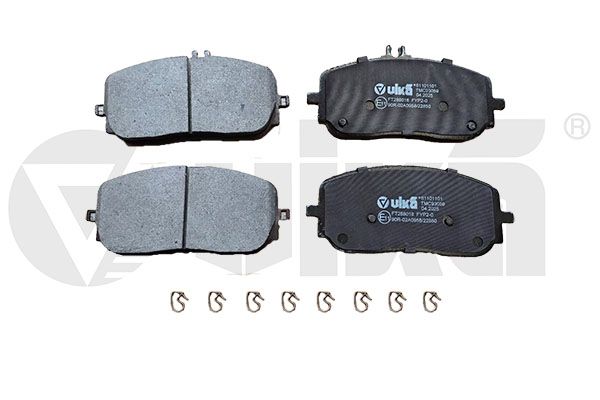 Гальмівні колодки дискові VIKA 61101101 - zapix