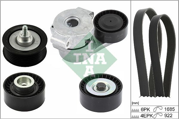 Комплект поліклинових ременів SCHAEFFLER INA 529052710 - zapix