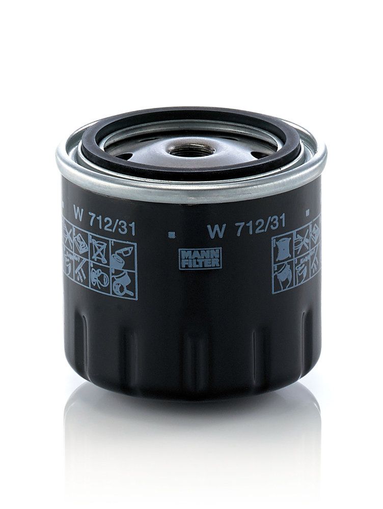 Оливний фільтр MANN-FILTER W71231 - zapix