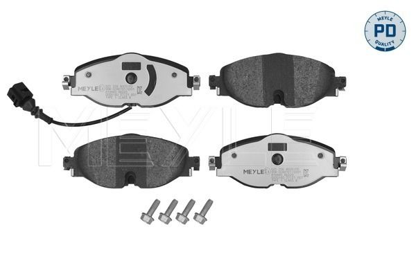 Гальмівні колодки дискові MEYLE 0252568320PD - zapix