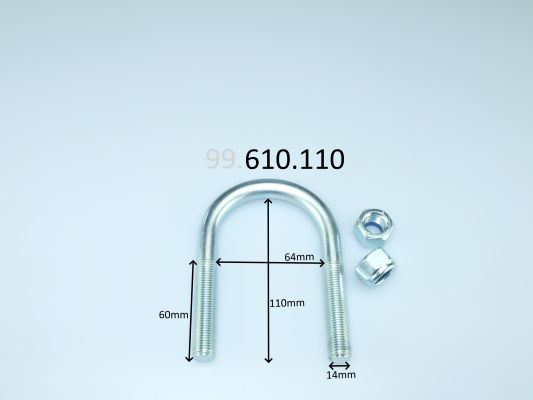 Кріплення ресори CS GERMANY 99610110 - zapix