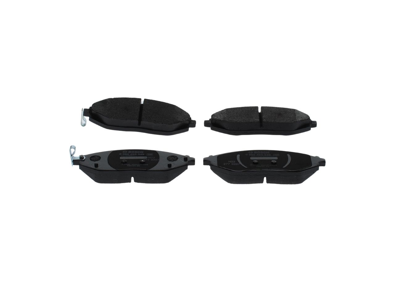 Гальмівні колодки дискові BOSCH 0986495349 - zapix