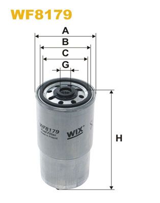 Топливный фильтр WIX FILTERS WF8179