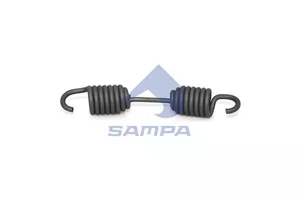 Монтажний комплект барабанних гальмівних колодок SAMPA 075034 - zapix