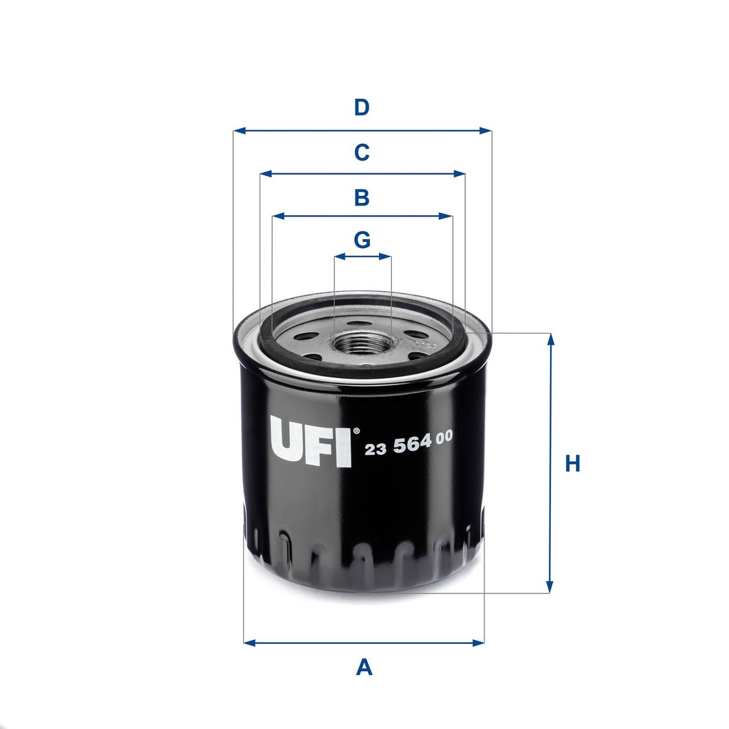 Оливний фільтр UFI 2356400 - zapix