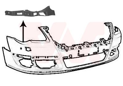 Направляюча бампера VAN WEZEL 5839564 - zapix