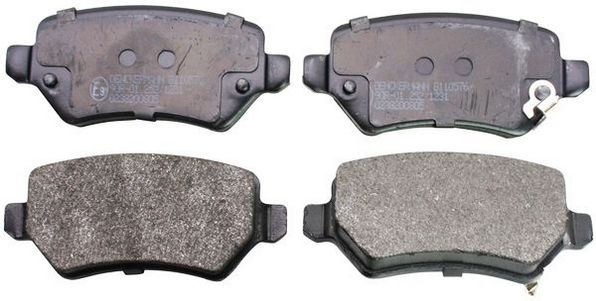 Гальмівні колодки дискові DENCKERMANN B110576 - zapix