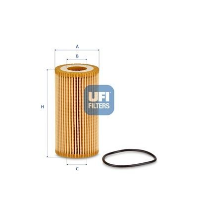Оливний фільтр UFI 2515300 - zapix
