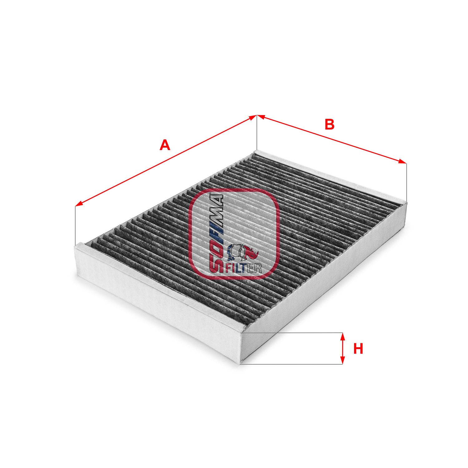 Фільтр салону SOFIMA S4101CA - zapix