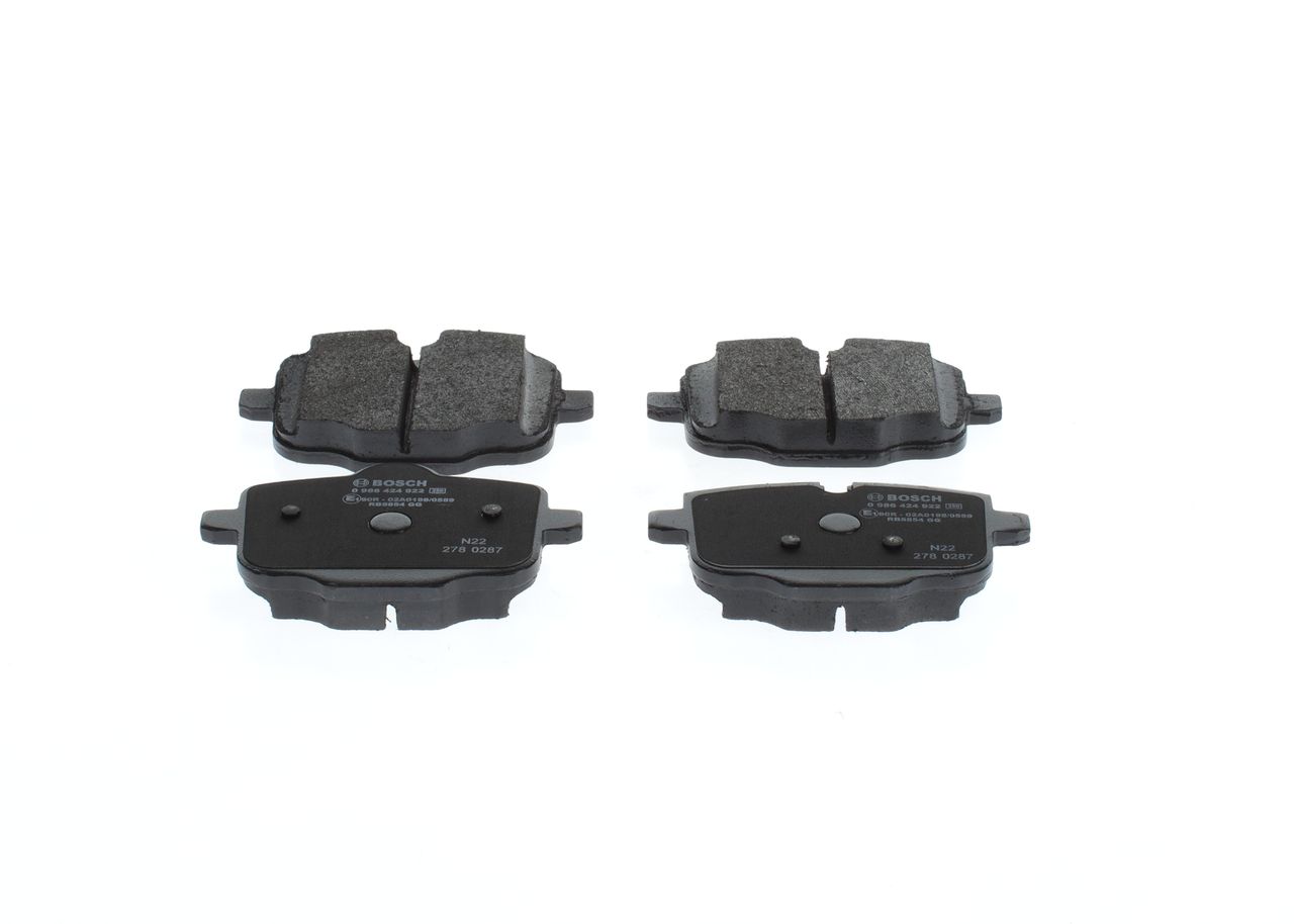 Гальмівні колодки дискові BOSCH 0986424922 - zapix