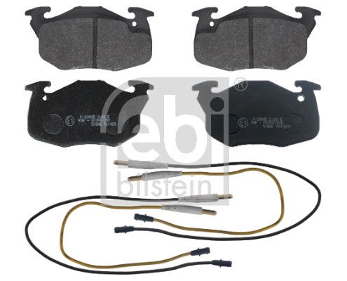 Гальмівні колодки дискові FEBI BILSTEIN 16291 - zapix
