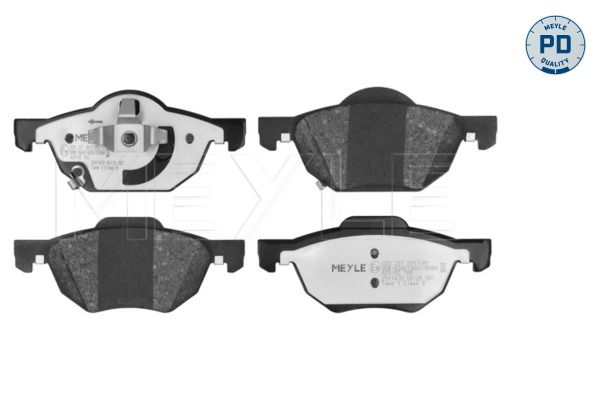 Гальмівні колодки дискові MEYLE 0252372017PD - zapix
