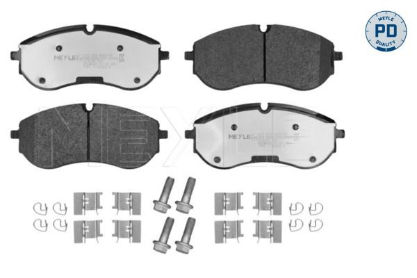 Гальмівні колодки дискові MEYLE 0252249320PD - zapix