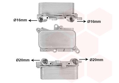 Радіатор коробки передач VAN WEZEL 03013719 - zapix