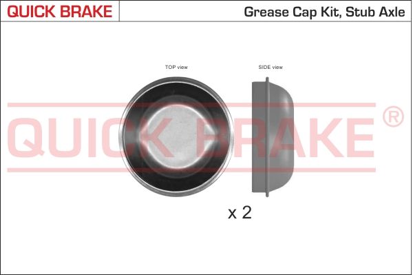 Кришка маточини QUICK BRAKE 9827K - zapix
