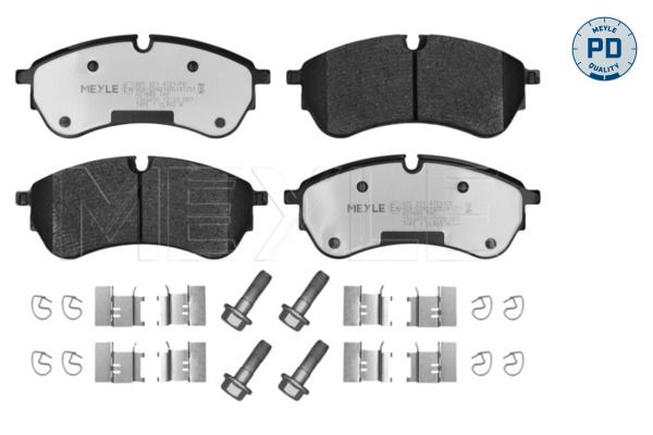 Гальмівні колодки дискові MEYLE 0252214721PD - zapix