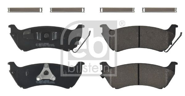 Гальмівні колодки дискові FEBI BILSTEIN 16769 - zapix