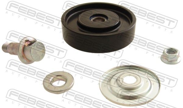 Ролик натяжний ременя приводного FEBEST 0187HDJ100HV - zapix