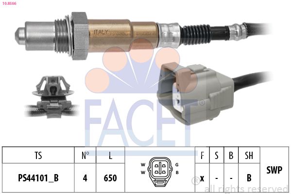Кисневий датчик FACET 108566 - zapix