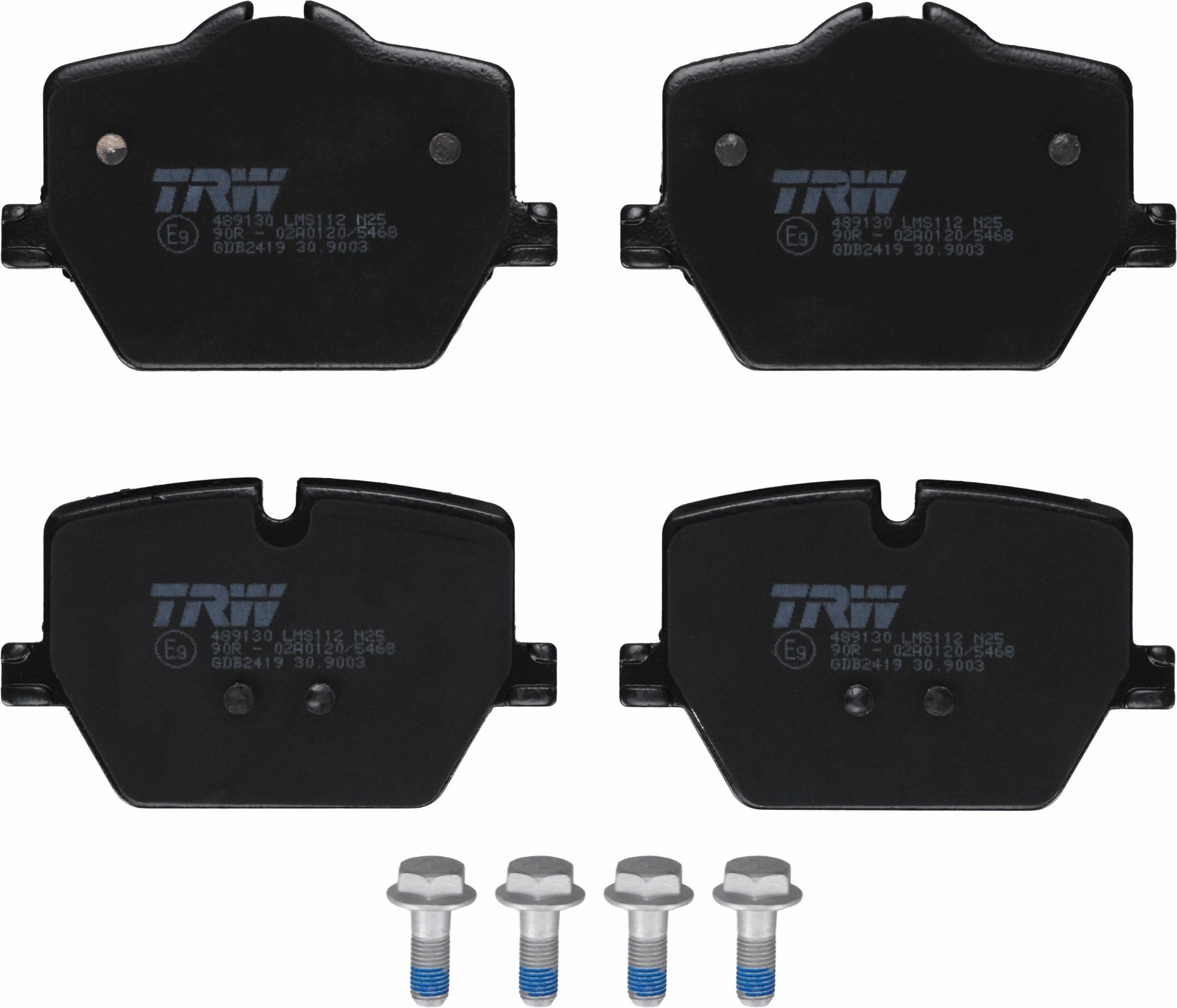 Гальмівні колодки дискові TRW GDB2419 - zapix