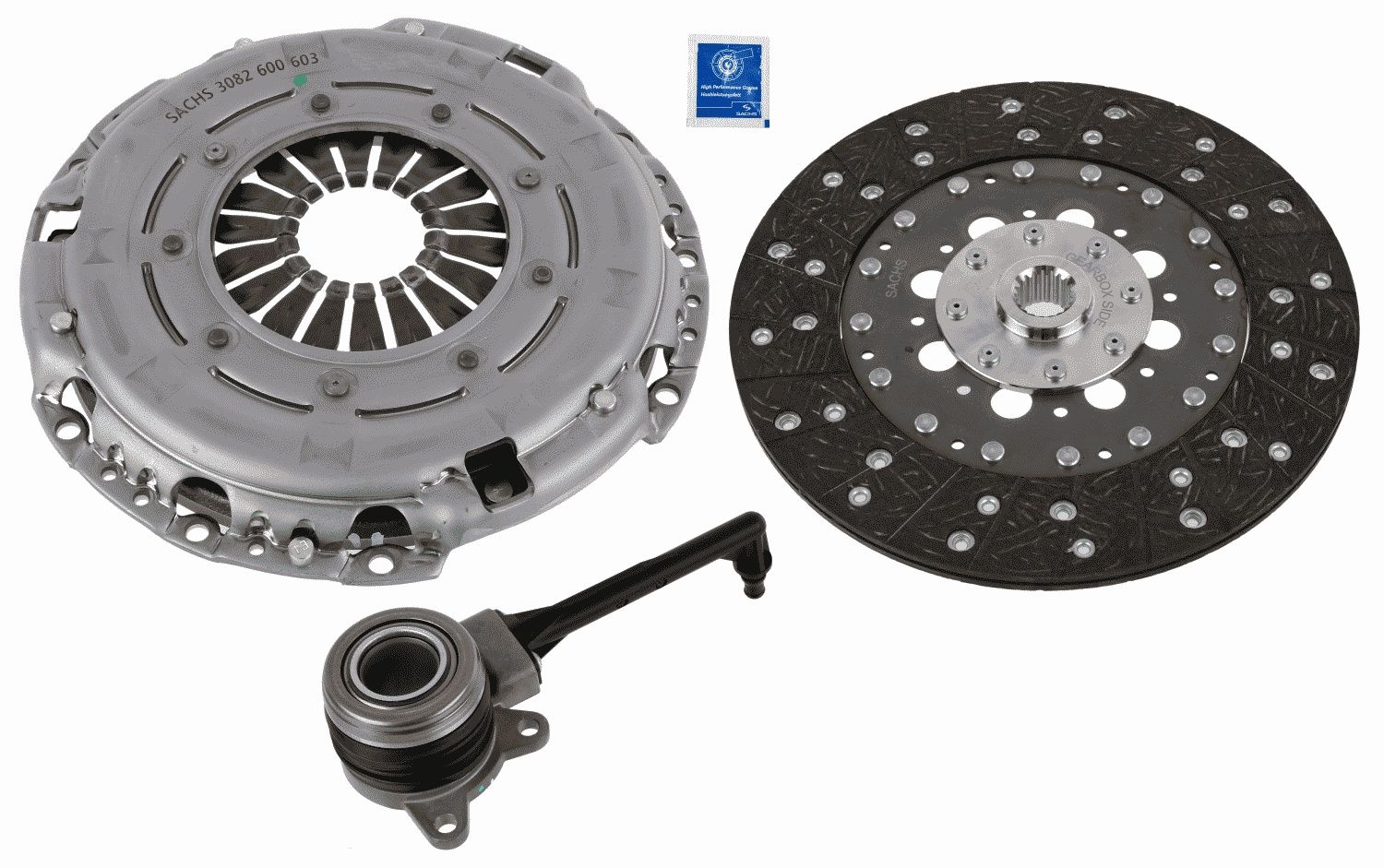 Комплект зчеплення SACHS 3000990655 - zapix