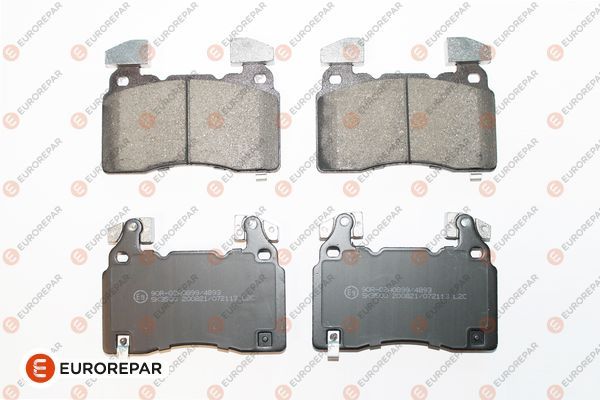 Гальмівні колодки дискові EUROREPAR 1673898780 - zapix