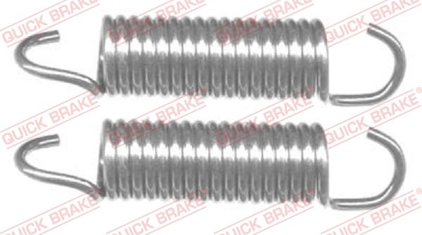 Пружина гальмівного супорта QUICK BRAKE 1130516 - zapix