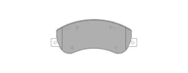 Гальмівні колодки дискові FREMAX FBP1451 - zapix