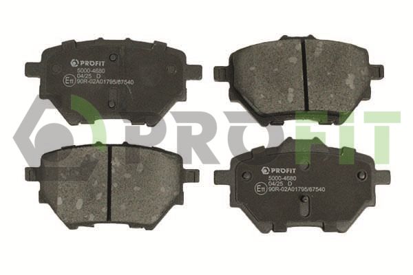 Гальмівні колодки дискові PROFIT 50004680 - zapix
