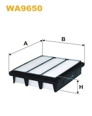 Повітряний фільтр WIX FILTERS WA9650 - zapix