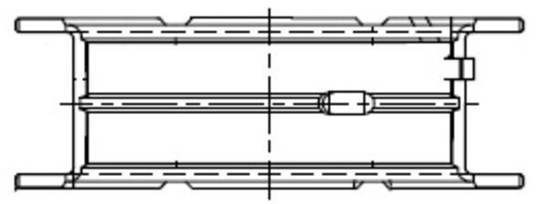 Вкладиші корінні MAHLE 001FL21834025 - zapix