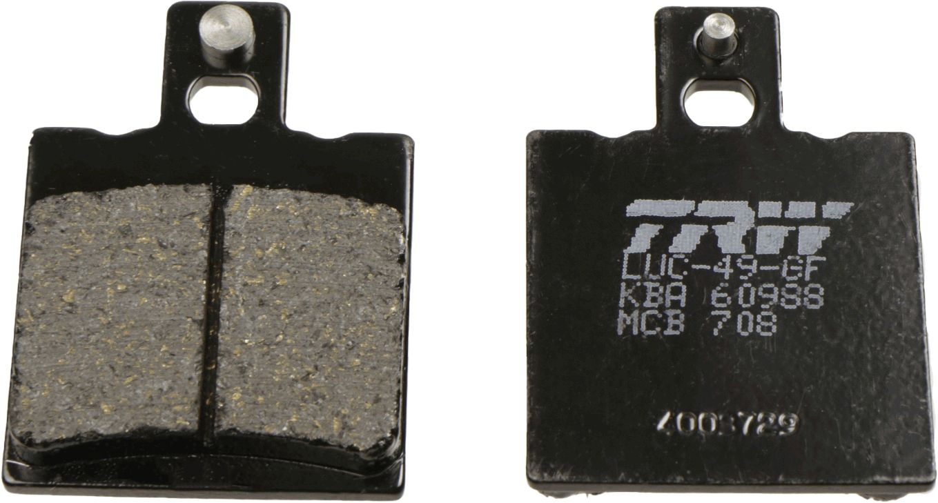 Гальмівні колодки дискові TRW MCB708 - zapix