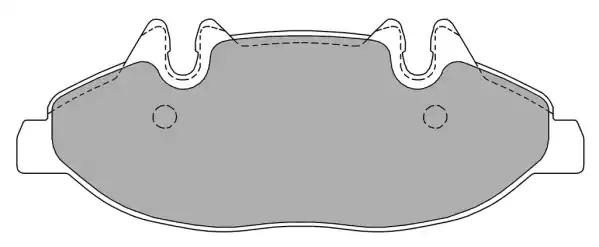 Гальмівні колодки дискові FREMAX FBP1382 - zapix