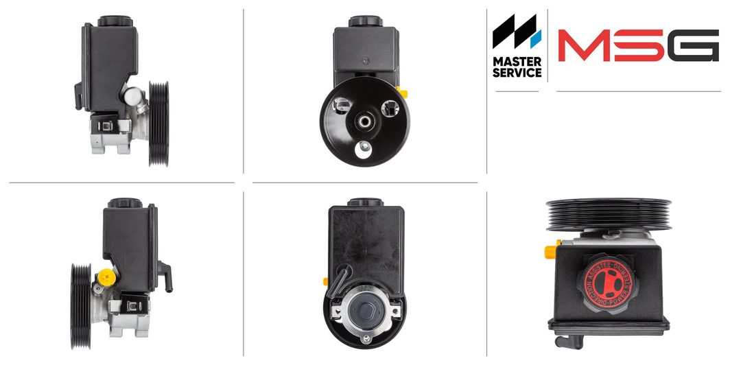 Насос ГУР новий SsangYong Rexton 01-06, SsangYong Actyon 06-11, SsangYong Kyron 05-11 MSG SS001