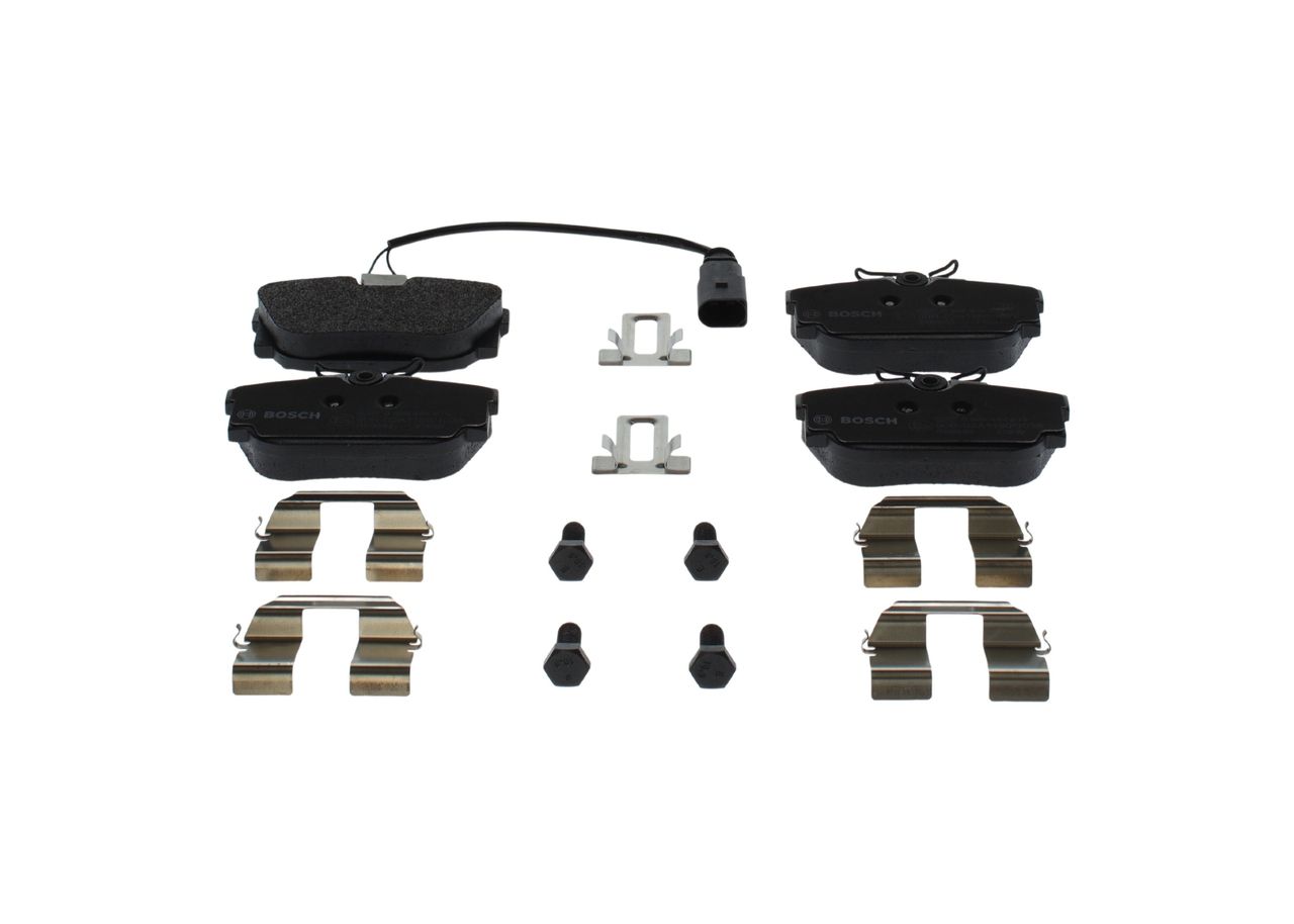 Гальмівні колодки дискові BOSCH 0986494619 - zapix