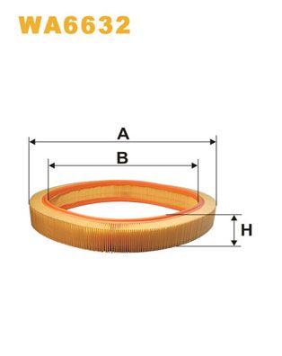 Воздушный фильтр WIX FILTERS WA6632
