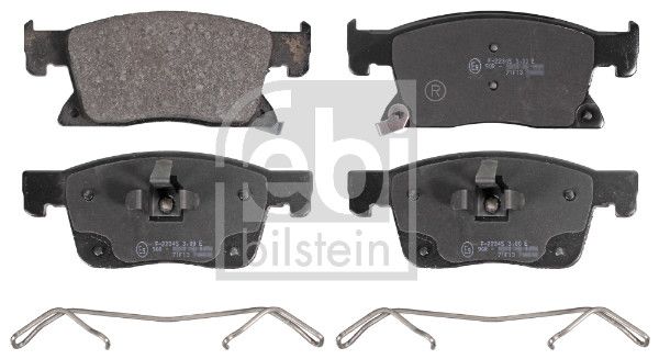 Гальмівні колодки дискові FEBI BILSTEIN 16914 - zapix