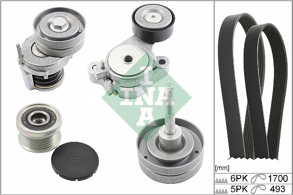 Комплект поліклинових ременів SCHAEFFLER INA 529051920 - zapix