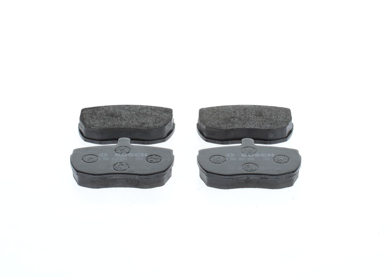 Гальмівні колодки дискові BOSCH 0986467590 - zapix