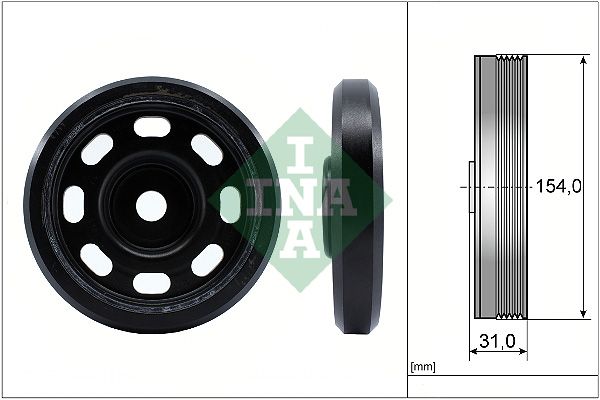 Шків колінвалу SCHAEFFLER INA 544017010 - zapix